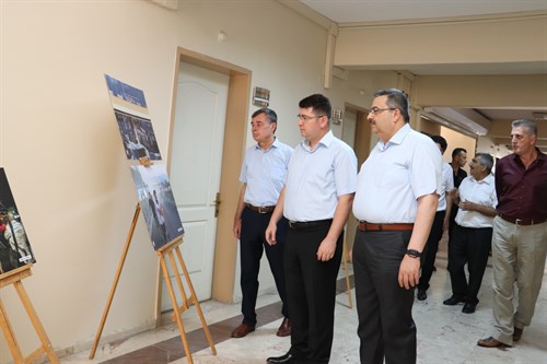 15 Temmuz Konulu Resimler Sergilendi